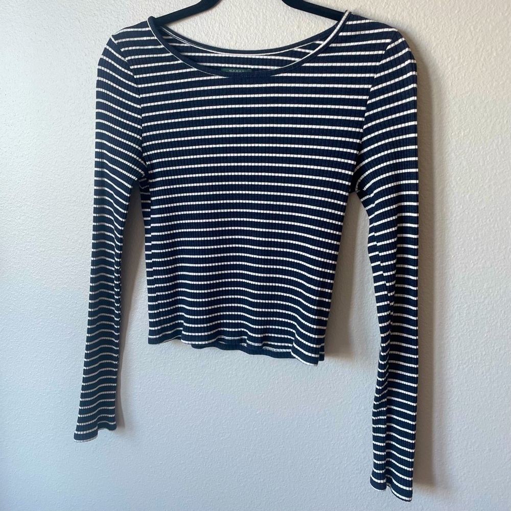 Striped Ribbed Longsleeve